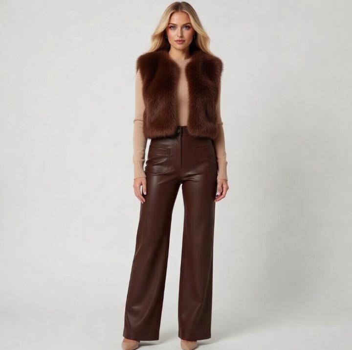 Pantalon ecocuero Premium