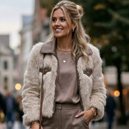 Chaqueta piel Chiara
