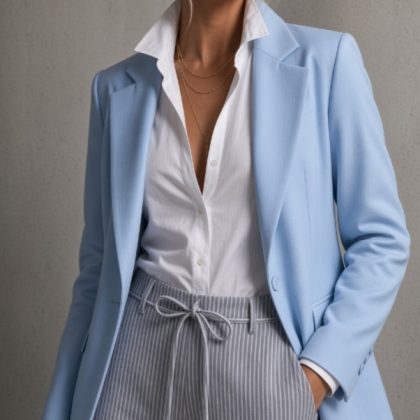 blazer crepe chiara studio