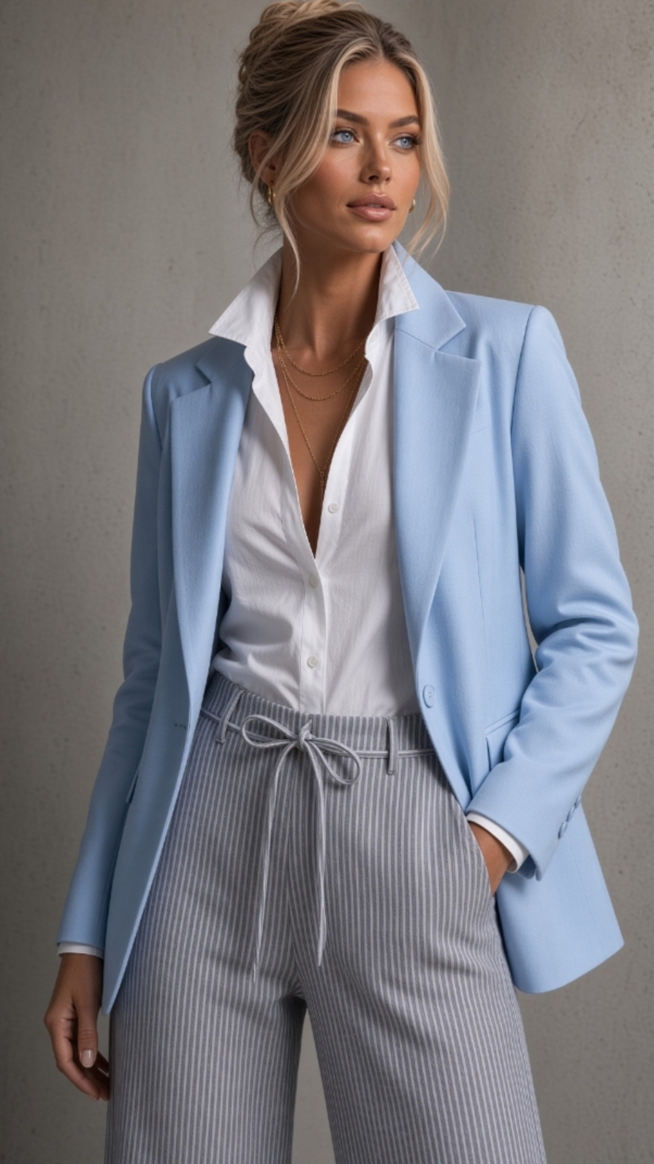 blazer crepe chiara studio