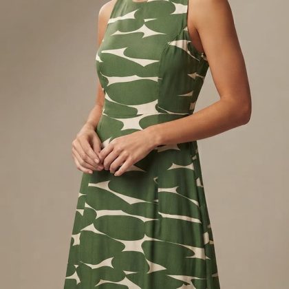 vestido midi lino chiara studio